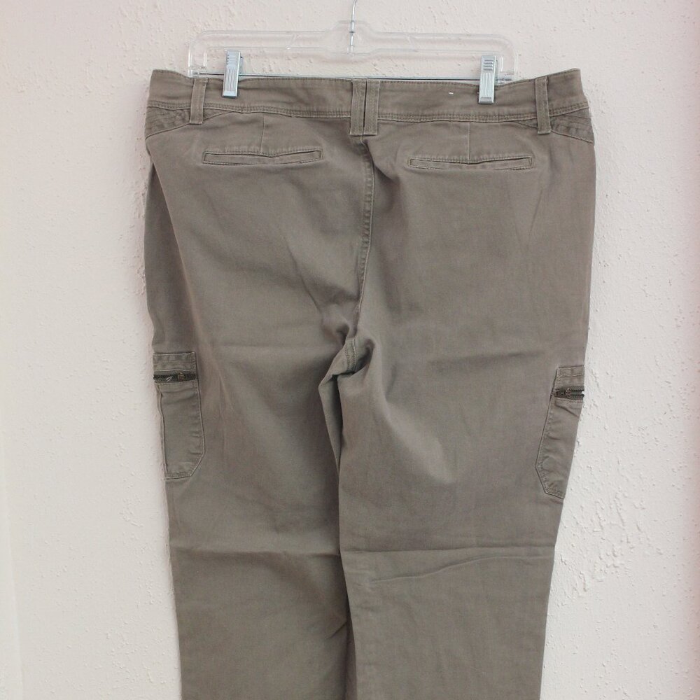 #437 Sonoma Tan Casual Pants Size 16 - Picture 3 of 9